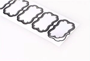 מדבקות מרובעות בפינה עגולה